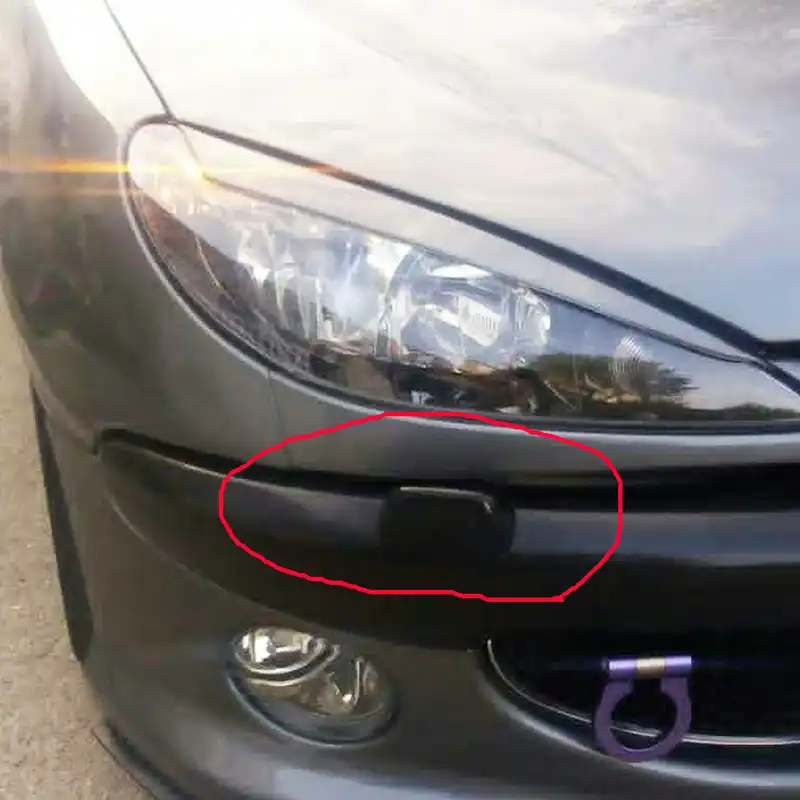 ماکت چراغ شور خودرو مدل MAKCH26 مناسب برای خودرو پژو 206 بسته 2 عددی