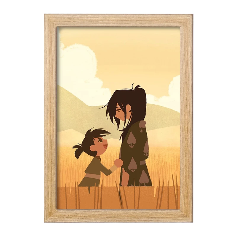 تابلو خندالو مدل هیاکیمارو و دورورو انیمه دورور کد 33605