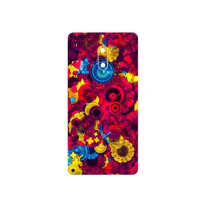 MAHOOT Vector Flower Garden Digital Art Cover Sticker for Nokia 6