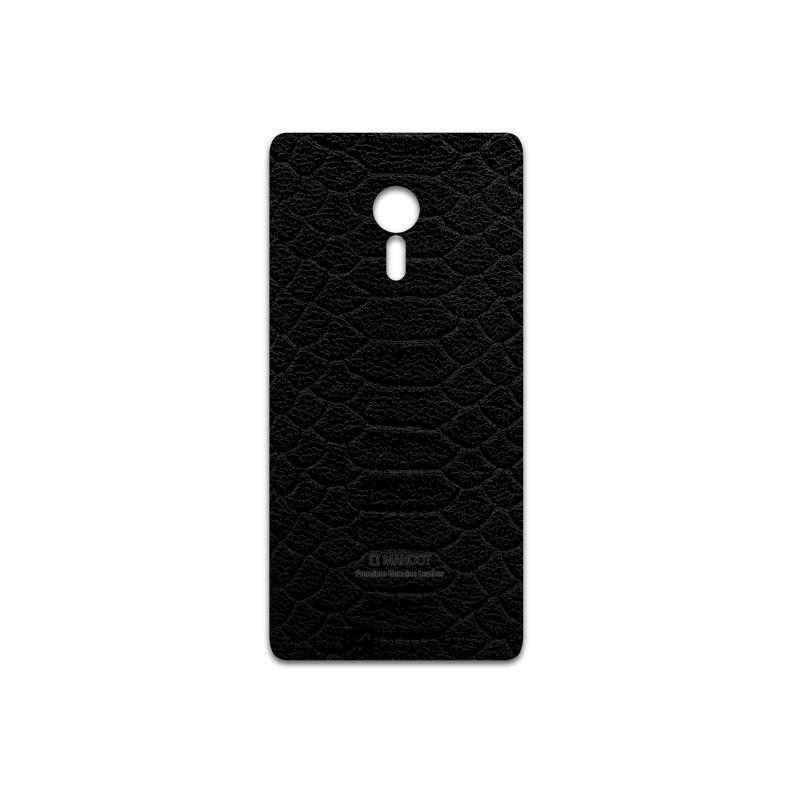 برچسب پوششی ماهوت مدل Black-Snake-Leather مناسب برای گوشی موبایل لنوو ZUK Z2
