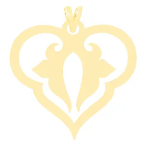 آویز گردنبند طلا 18 عیار زنانه الن نار مدل ELN3428