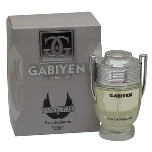 عطر جیبی مردانه گابی ین مدل Paco Rabbane Invictus حجم 30 میلی لیتر