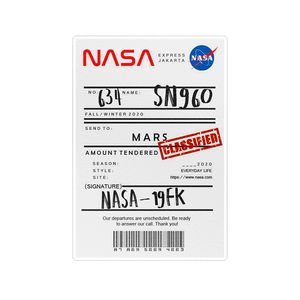 نقد و بررسی استیکر لپ تاپ ماسا دیزاین طرح ناسا مدل STK1225 توسط خریداران