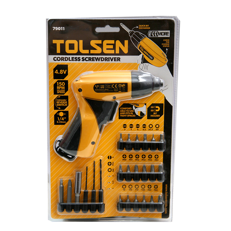 پیچ گوشتی شارژی تولسن مدل 79011 پیچ گوشتی شارژی تولسن مدل 79011