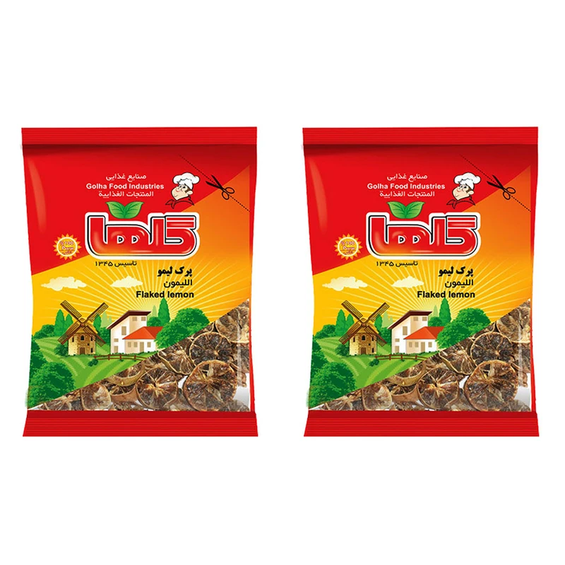 پرک لیمو عمانی گلها - 20 گرم بسته دو عددی