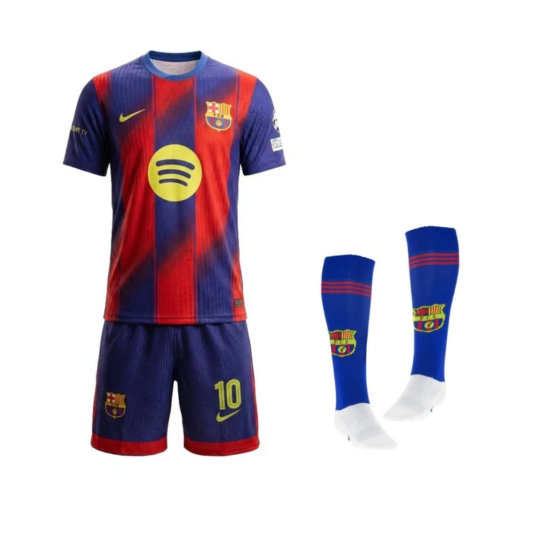 ست 3 تکه لباس ورزشی پسرانه مدل بارسلونا طرح  یامال 2026