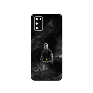 MAHOOT Dwayne Johnson Cover Sticker for Samsung Galaxy A03S
