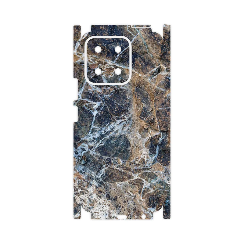 برچسب پوششی ماهوت مدل Earth_White_Marble-FullSkin مناسب برای گوشی موبایل آنر X5b