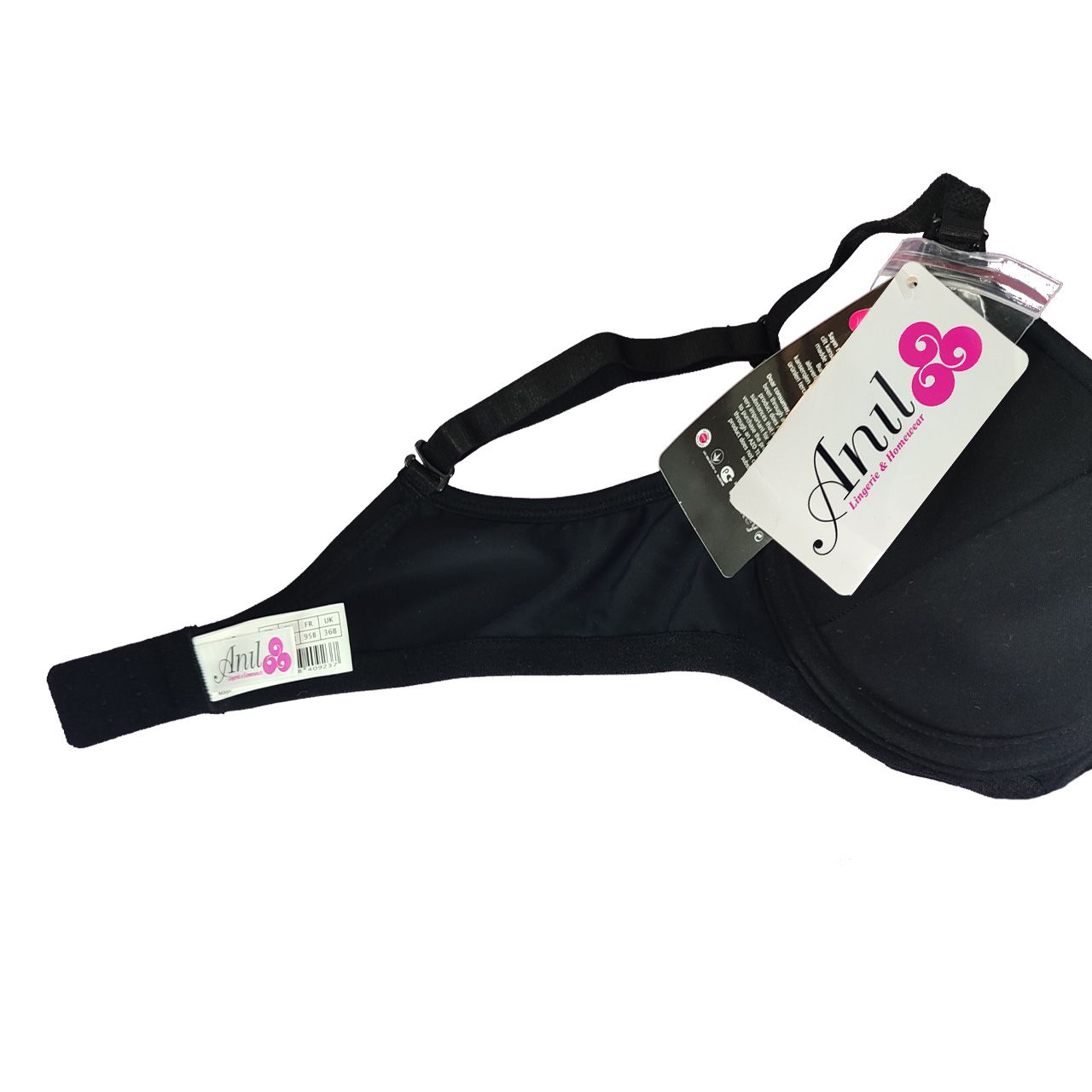 سوتین زنانه آنیل مدل 3104 مشکی -  - 5