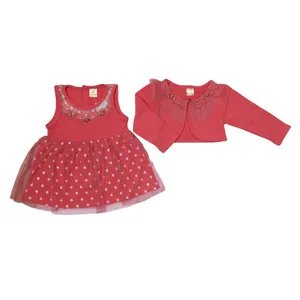 ست کت و پیراهن دخترانه مدل NBN