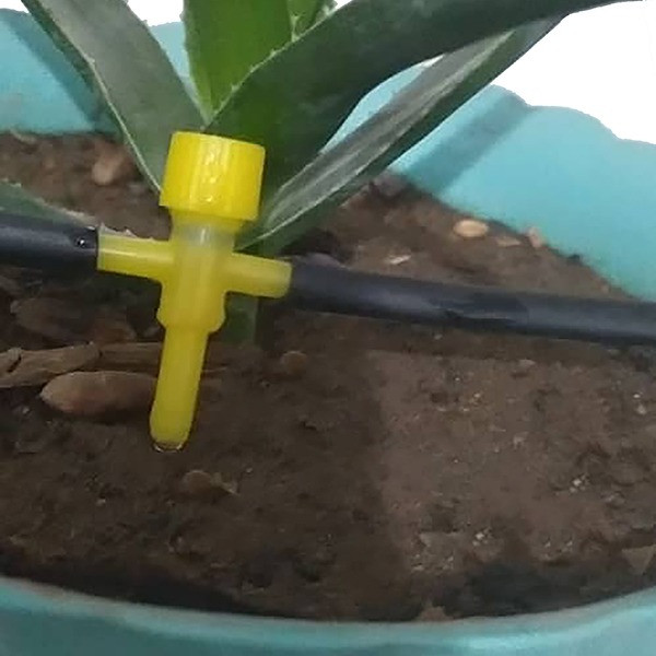 شیر صلیبی آبیاری قطره‌ای مدل Cj120 مجموعه 10 عددی