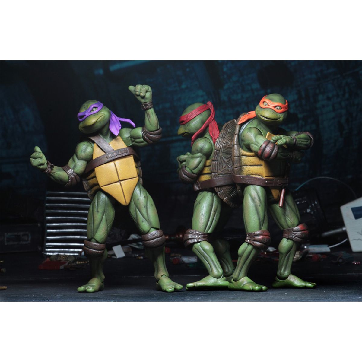 اکشن فیگور نکا مدل لاکپشت های نینجا طرح Turtle Ninja مجموعه 4 عددی -  - 15