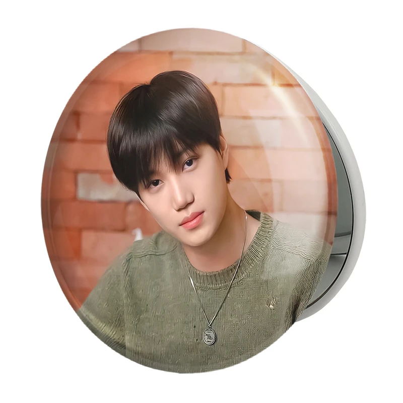 آینه جیبی خندالو طرح کای گروه اکسو EXO مدل تاشو کد 13407 