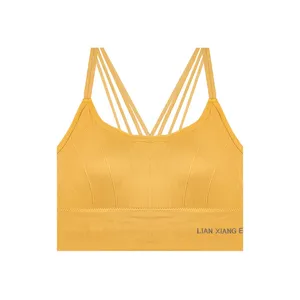 نیم‌تنه ورزشی زنانه مدل کبریتی پد متحرک هارنس دار کد 55315