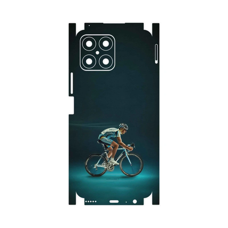 برچسب پوششی ماهوت مدل Road-cycling-FullSkin مناسب برای گوشی موبایل آنر X8