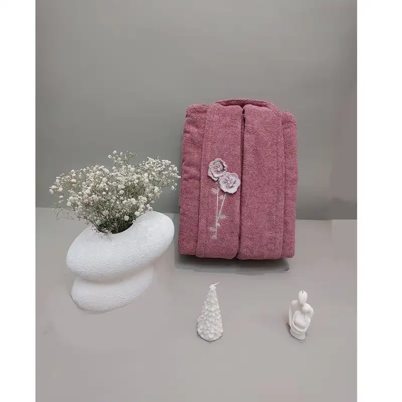 حوله پالتویی ارغوان مدل نایس سایز 115