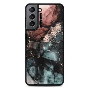 AKAM AMCWSGS21-MARBEL5 Cover For Samsung Galaxy S21