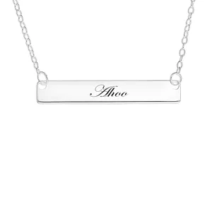 گردنبند نقره زنانه لیردا مدل اسم آهو mst