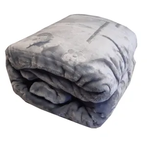 پتوی نرمینه بافت مدل نگین کد NB-N2-08 سایز 215x235 سانتی متر