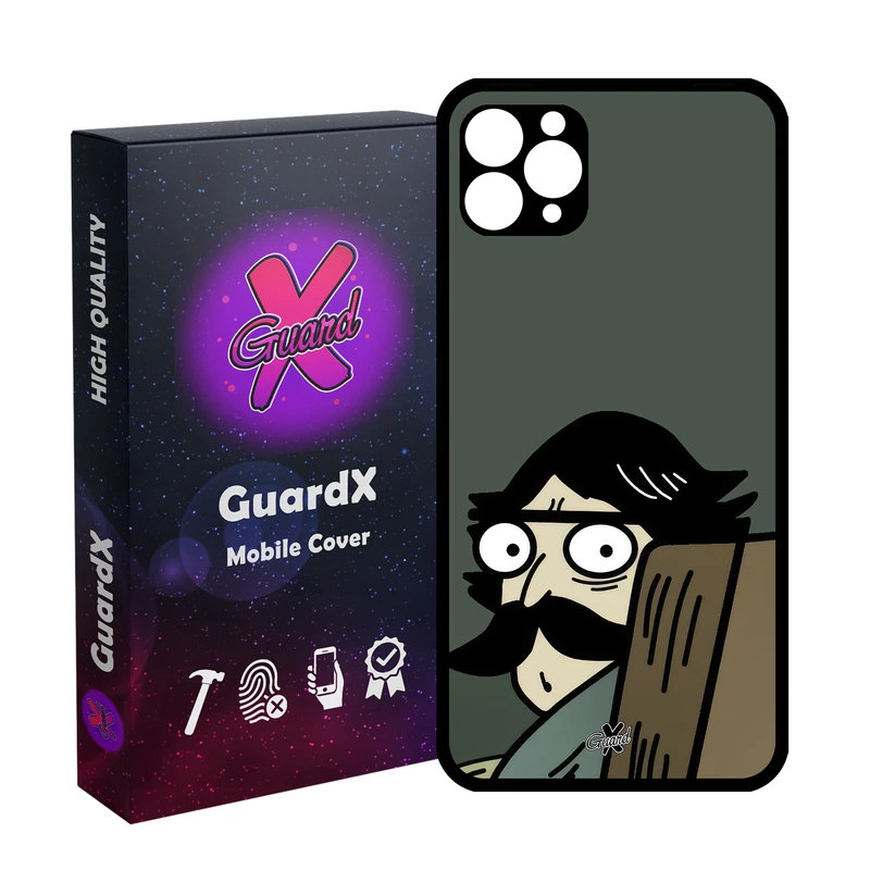 کاور گارد ایکس طرح مرد مدل Glass10672 مناسب برای گوشی موبایل اپل iPhone 11 Pro Max