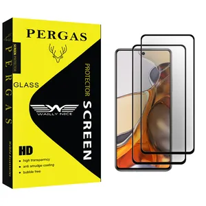Waily Nice Pergas Glass Ceramics Screen Protector For Xiaomi 11T Pro 5G 2107113SG Pack Of 2
