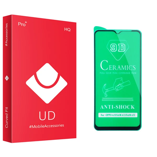محافظ صفحه نمایش سرامیکی یو دی مدل +PRO مناسب برای گوشی موبایل سامسونگ Galaxy A12
