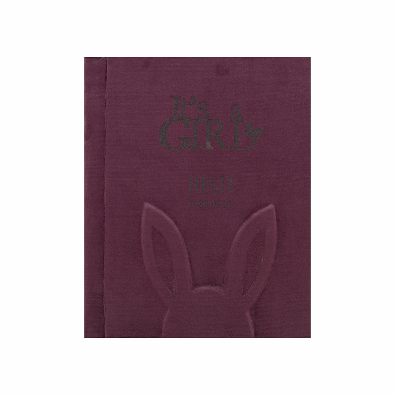 آلبوم عکس کودک مدل خرگوش دخترانه
