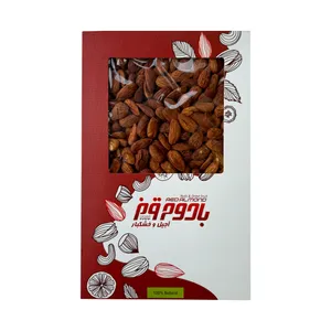 بادام درختی ایرانی خام بادوم قرمز نمکدون - 1 کیلوگرم