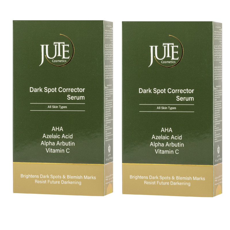 سرم روشن کننده ژوت مدل Dark spot corrector حجم 40 میلی لیتر مجموعه 2 عددی سرم روشن کننده ژوت مدل Dark spot corrector حجم 40 میلی لیتر مجموعه 2 عددی