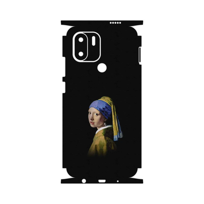 برچسب پوششی ماهوت مدل Girl with a Pearl Earring of Vermeer-FullSkin مناسب برای گوشی موبایل شیائومی Redmi A2 Plus
