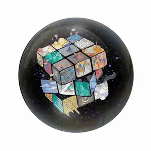 مگنت عرش طرح فانتزی مکعب روبیک کد Asm4192
