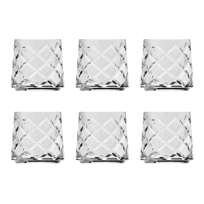 لیوان شیشه و بلور اصفهان مدل Kevin بسته 6 عددی