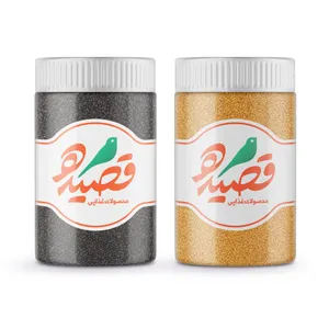 خاکشیر قصیده - 300 گرم به همراه تخم شربتی قصیده - 300 گرم