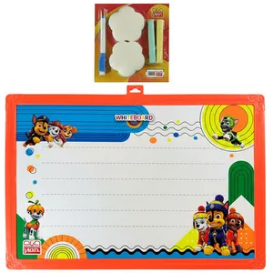 تخته وایت‌برد ویان مدل EB75 Paw Patrol سایز 45×30 سانتی‌متر به همراه پاک‌کن و ماژیک و گچ