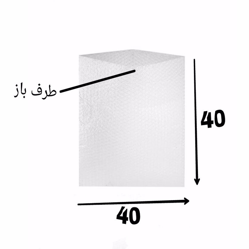 نایلون حباب دار ضربه گیر مدل DST-B40n40 بسته 12 عددی