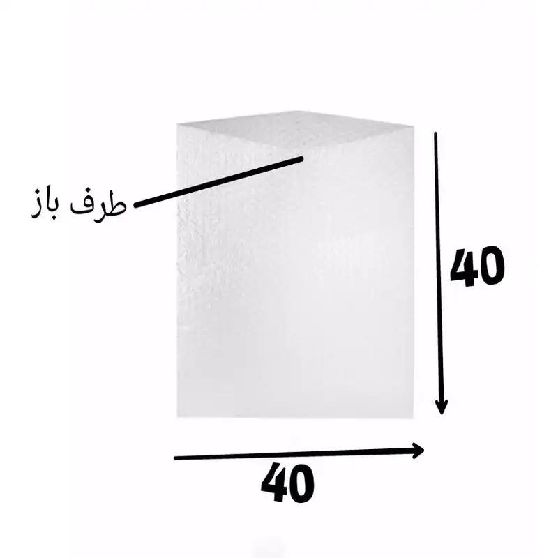 نایلون حباب دار ضربه گیر مدل DST-B40n40 بسته 12 عددی