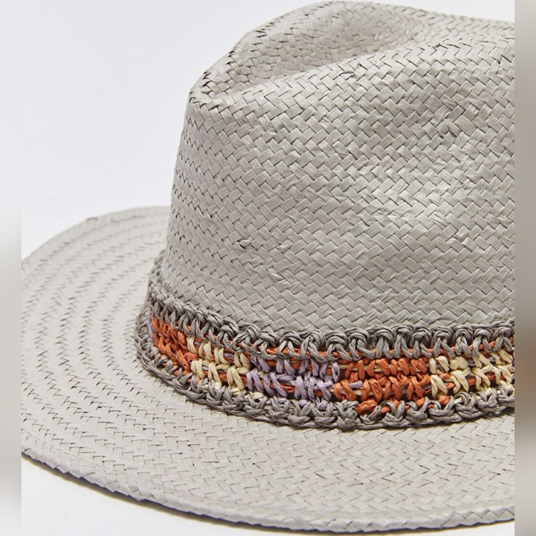 کلاه حصیری زنانه ال سی وایکیکی مدل گلی - - 2