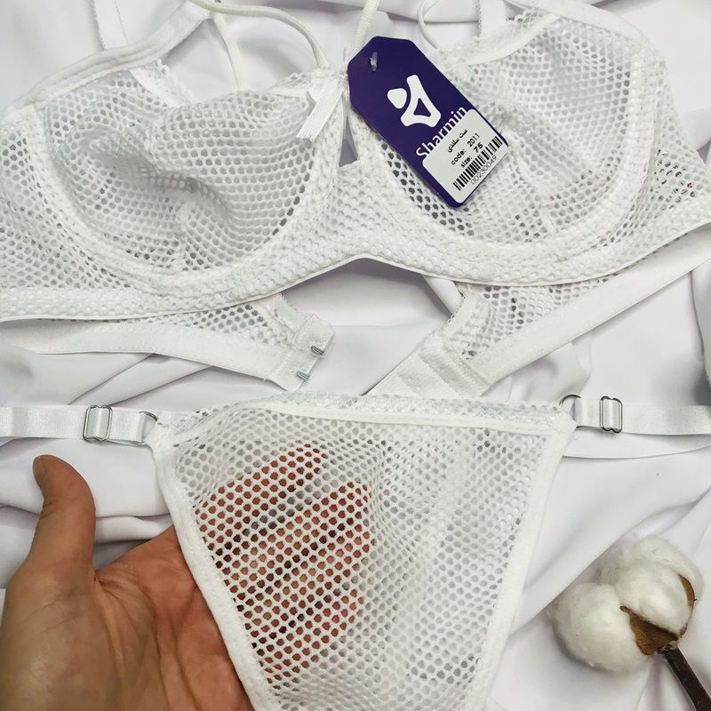 ست شورت و سوتین زنانه شارمین مدل سلندی فنردار هارنس‌دار -  - 3