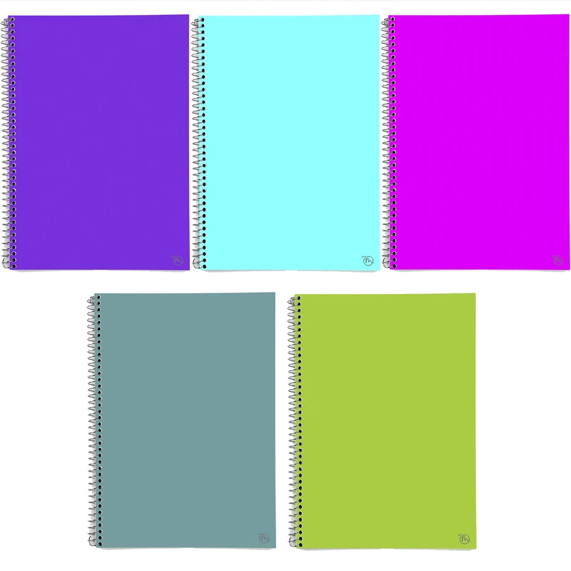 دفتر مشق 50 برگ مدوپد طرح ساده کد BD10162 مجموعه 5 عددی