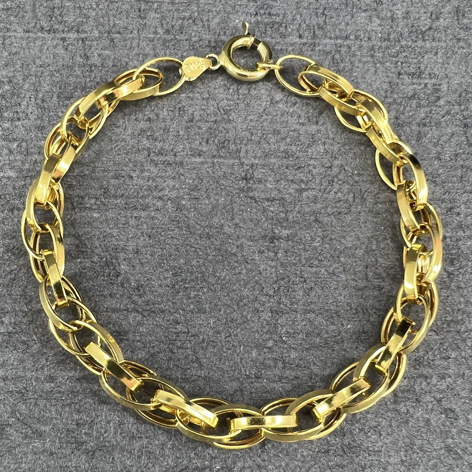 دستبند طلا 18 عیار زنانه دوست خوب مدل dk183 - - 1