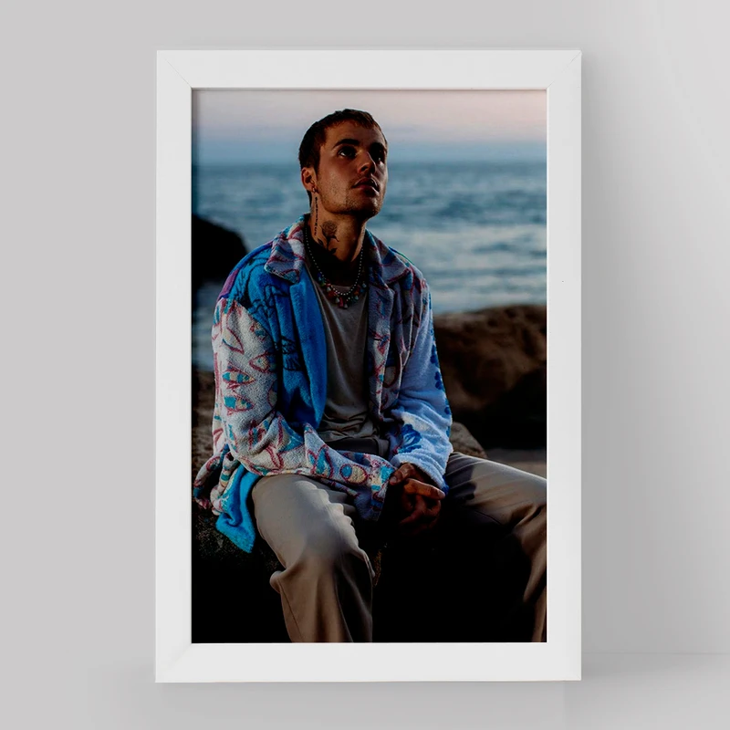 تابلو خندالو مدل جاستین بیبر Justin Bieber کد 19026