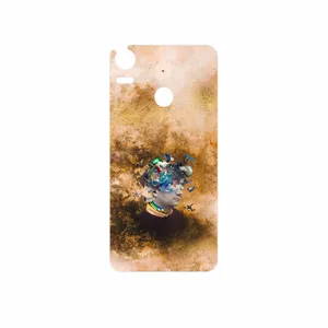 MAHOOT Collage of surreal Portrait of Men Cover Sticker for HTC Desire 10 Pro