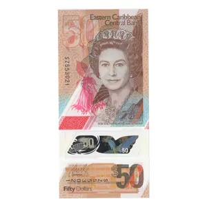اسکناس تزئینی طرح کشور کاراییب شرقی مدل 50 دلار