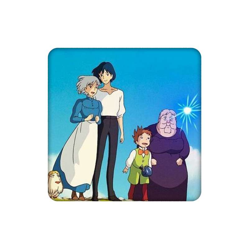 زیرلیوانی طرح Howl&#39;s Moving Castle کد 6591786