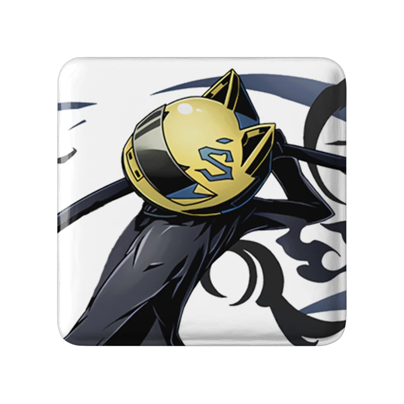 مگنت خندالو طرح سلتی انیمه دورارارا مدل مربعی کد 32128