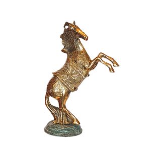 مجسمه برنجی مدل اسب رومی کد H-1371