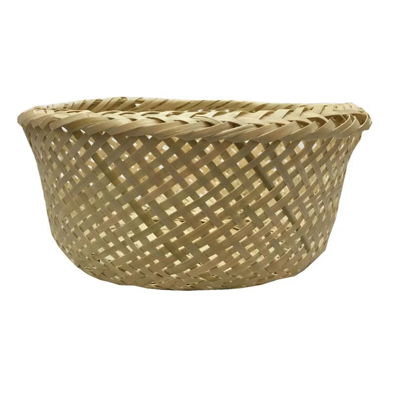 سبد آشپزخانه و سبزی بامبو مدل HIQU S2