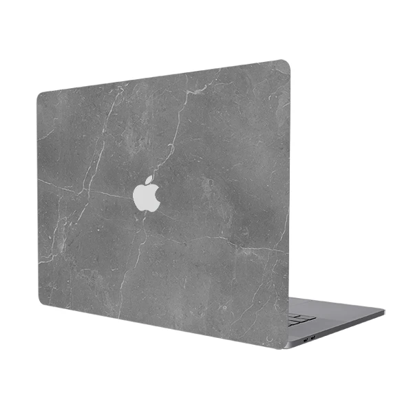 برچسب تزئینی مدل gray marble کد 204 مناسب برای مک بوک پرو 13 اینچ 2009-2012