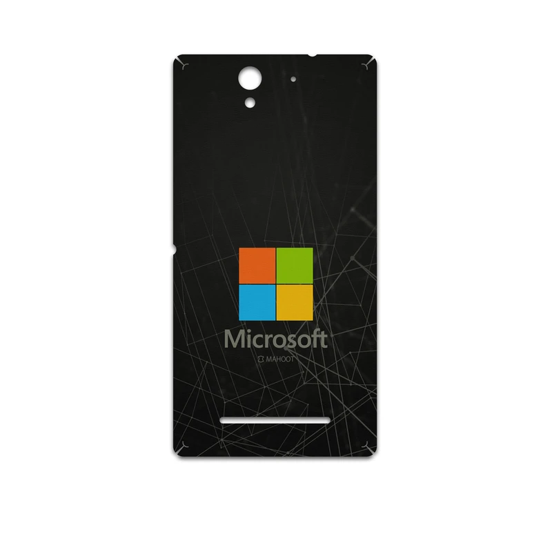 برچسب پوششی ماهوت مدل Mcrsft مناسب برای گوشی موبایل سونی Xperia C3 Dual