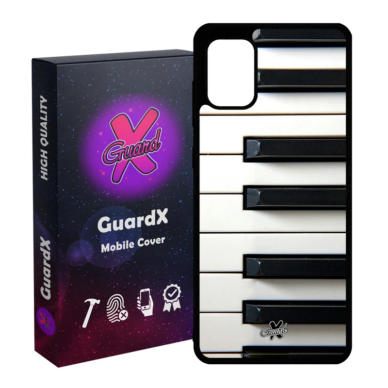 کاور گارد ایکس طرح Piano مدل Glass10101 مناسب برای گوشی موبایل سامسونگ Galaxy A51